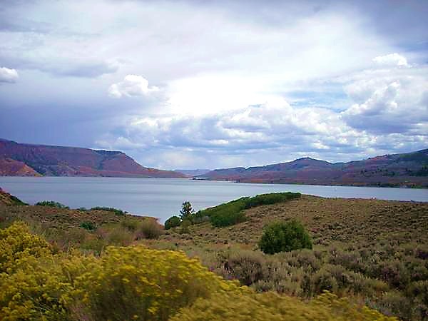Blue Mesa Reservoir from Blue Mesa Point