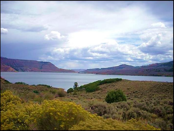 Blue Mesa Reservoir from Blue Mesa Point